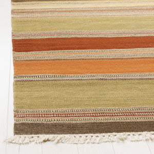 Stk317 Hand Woven Rug - Luxurious 80% Wool and 20% Cotton from India for Elegant Home Décor