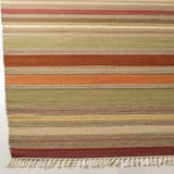 Stk317 Hand Woven 80% Wool and 20% Cotton Rug