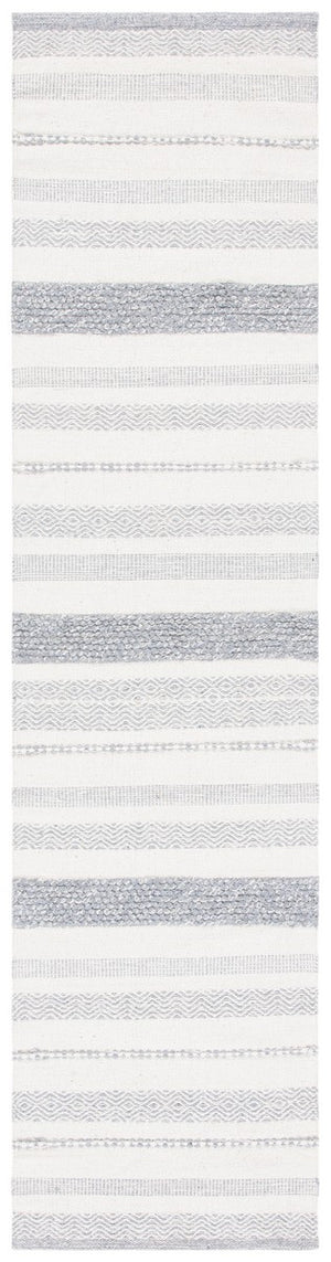 Striped Hand Woven Cotton Contemporary Rug - Chic Design for Modern Homes, Ideal for Any Space