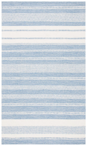 Striped Kilim 503 Hand Woven Cotton Rug - Contemporary Design, Durable, Elegant for Any Space