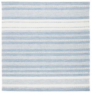 Striped Kilim 503 Hand Woven Cotton Rug - Contemporary Design, Durable, Elegant for Any Space