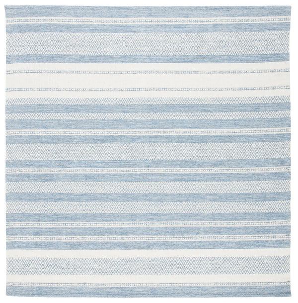 Striped Kilim 503 Hand Woven Cotton Rug - Contemporary Design, Durable, Elegant for Any Space