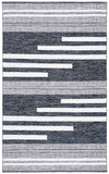 Striped Kilim 506 Hand Woven 90% Cotton and 10% Wool Contemporary Rug