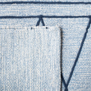 Striped Hand Woven Contemporary Rug - 90% Cotton & 10% Wool, Elegant Design for Modern Homes