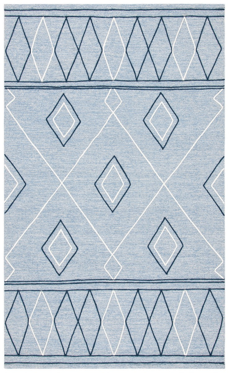 Safavieh Striped Kilim 510 Hand Woven 90% Cotton and 10% Wool Contemporary Rug STK510M-29