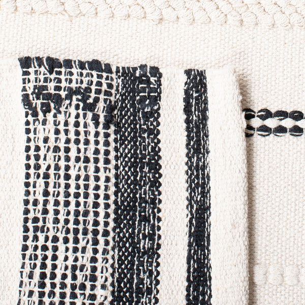 Striped Kilim 512 Hand Woven Cotton Rug - Artisan Crafted, Contemporary Design for Stunning Spaces