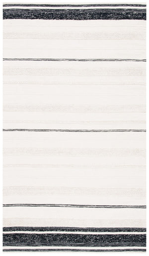 Striped Kilim 512 Hand Woven Cotton Rug - Artisan Crafted, Contemporary Design for Stunning Spaces