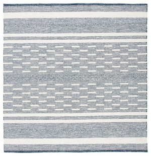 Striped Kilim 515 Hand Woven Cotton Rug - Stylish Contemporary Design for Elegant Home Décor