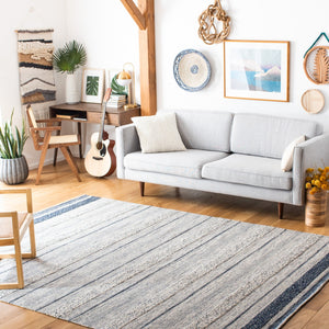 Striped Kilim 517 Hand Woven Cotton Rug - Contemporary Style for a Chic and Cozy Home Décor