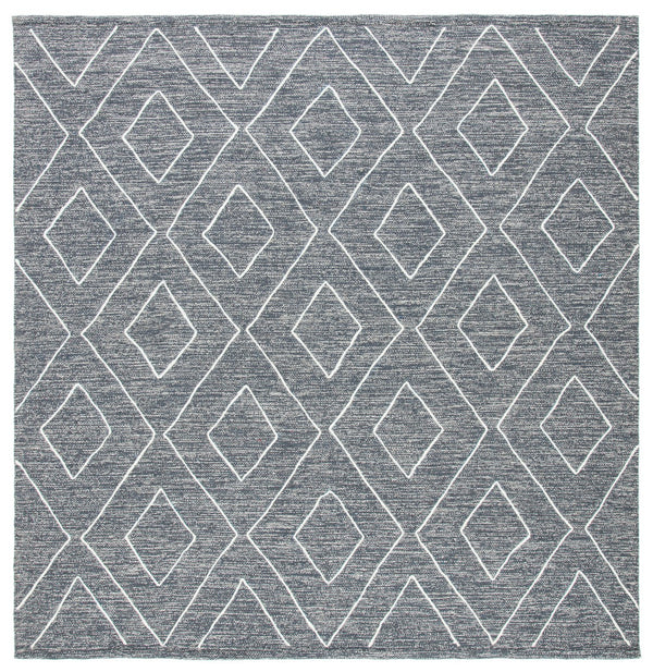 Striped Kilim Hand Woven Rug - 90% Cotton and 10% Wool, Contemporary Home Decor from India