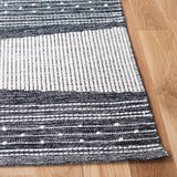 Striped Kilim 521 Hand Woven 90% Cotton and 10% Wool Contemporary Rug
