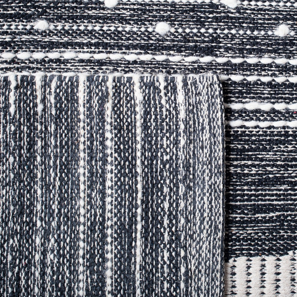 Striped Kilim Hand Woven Rug – Luxurious 90% Cotton & 10% Wool for a Contemporary Home Aesthetic