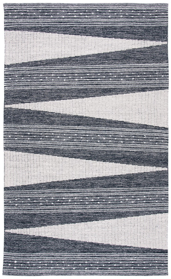 Striped Kilim Hand Woven Rug – Luxurious 90% Cotton & 10% Wool for a Contemporary Home Aesthetic