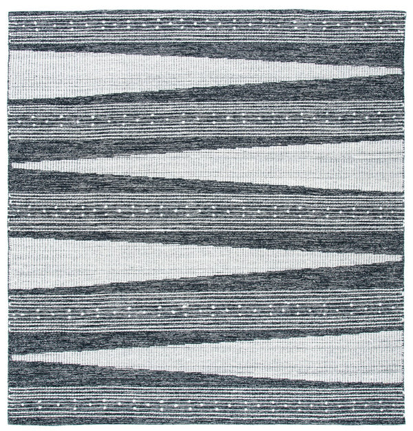 Striped Kilim Hand Woven Rug – Luxurious 90% Cotton & 10% Wool for a Contemporary Home Aesthetic