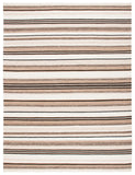 Striped Kilim 601 Hand Loomed 80% Wool and 20% Cotton Contemporary Rug