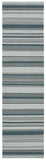 Striped Kilim 601 Hand Loomed 80% Wool and 20% Cotton Contemporary Rug