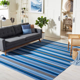 Striped Kilim 601 Hand Loomed 80% Wool and 20% Cotton Contemporary Rug