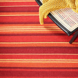 Striped Kilim 601 Hand Loomed 80% Wool and 20% Cotton Contemporary Rug