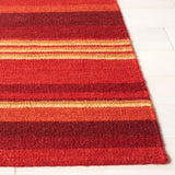 Striped Kilim 601 Hand Loomed 80% Wool and 20% Cotton Contemporary Rug