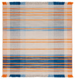 Striped Kilim 701 Flat Weave 95% Wool and 5% Cotton Contemporary Rug