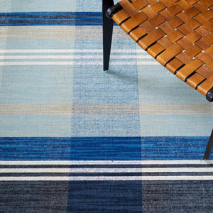 Striped Kilim Rug - Exquisite 95% Wool & 5% Cotton Flat Weave for Modern Home Décor Showcase