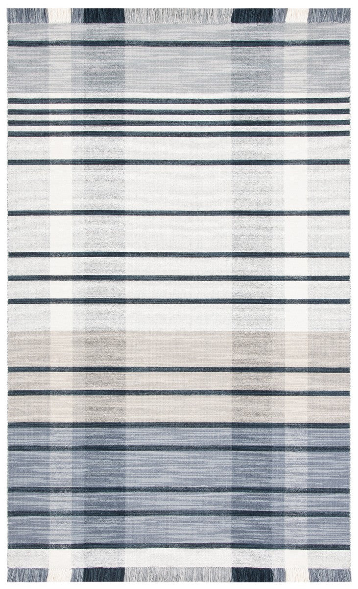 Safavieh Striped Kilim 704 Flat Weave 95% Wool and 5% Cotton Contemporary Rug STK704G-9