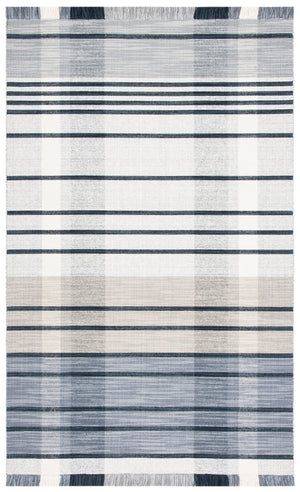 Striped Kilim 704 Flat Weave Rug - Luxurious 95% Wool Blend, Contemporary Design for Stylish Spaces
