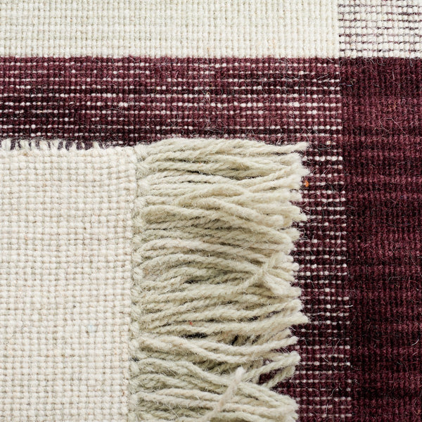 Striped Kilim 705 Flat Weave Rug - Luxurious 95% Wool and 5% Cotton - Perfect Contemporary Accent
