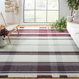 Striped Kilim 705 Flat Weave 95% Wool and 5% Cotton Contemporary Rug