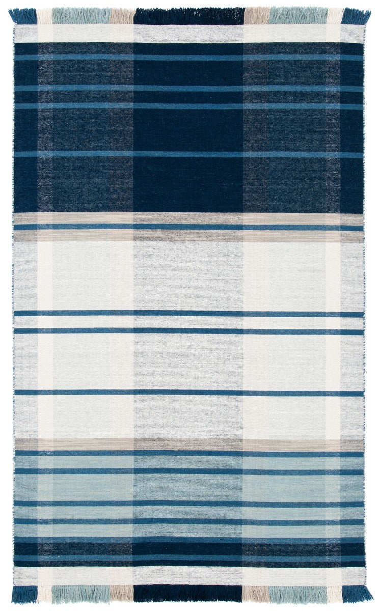 Safavieh Striped Kilim 707 Flat Weave 95% Wool and 5% Cotton Contemporary Rug STK707M-9