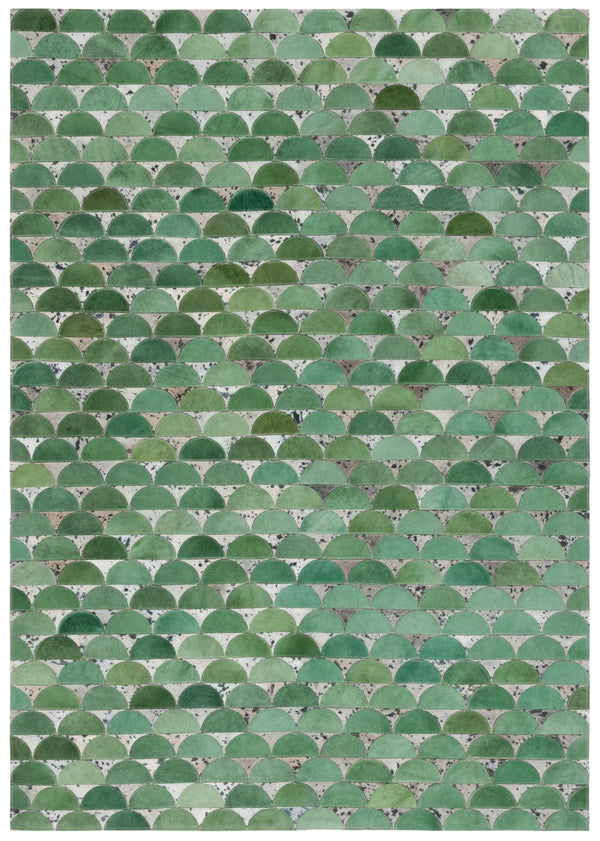 Safavieh Studio Leather 102y Green Grey Green ,Grey Leather Stl102y-5