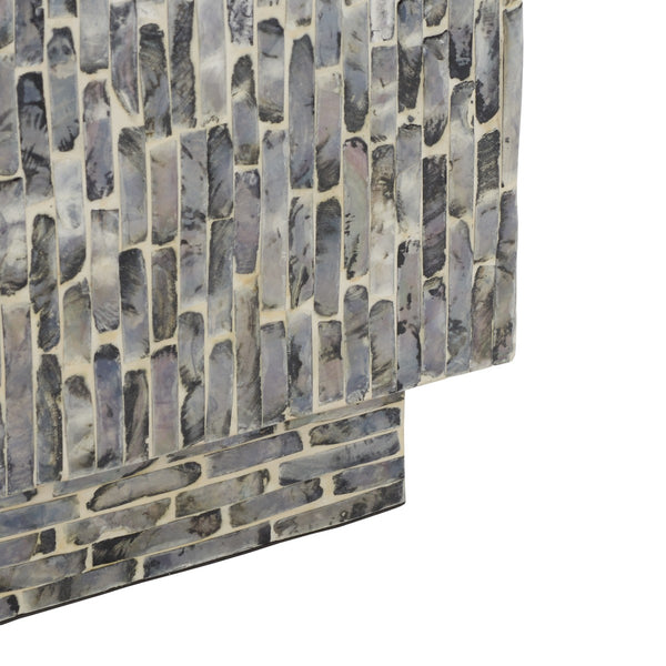 Safavieh Blythe Square Stool XII23 Jet Black  Wood STL1801B