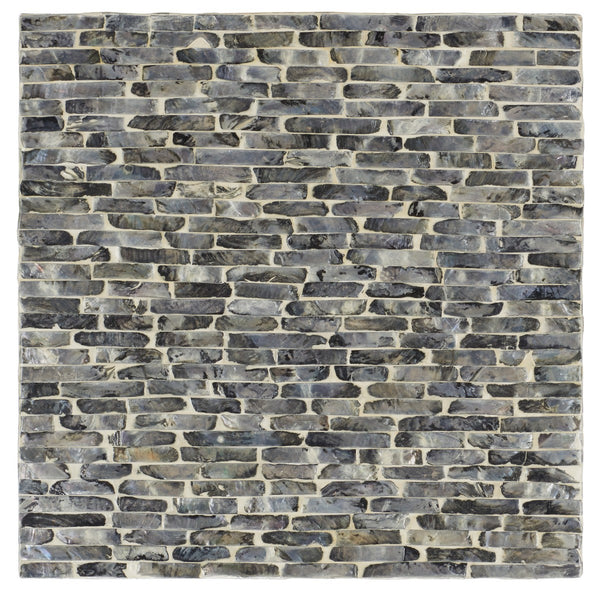 Safavieh Blythe Square Stool XII23 Jet Black  Wood STL1801B