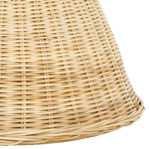 Safavieh Tritan Handcrafted Rattan Accent Table/Stool - Versatile, Lightweight, Natural Finish For Any Space STL6502A