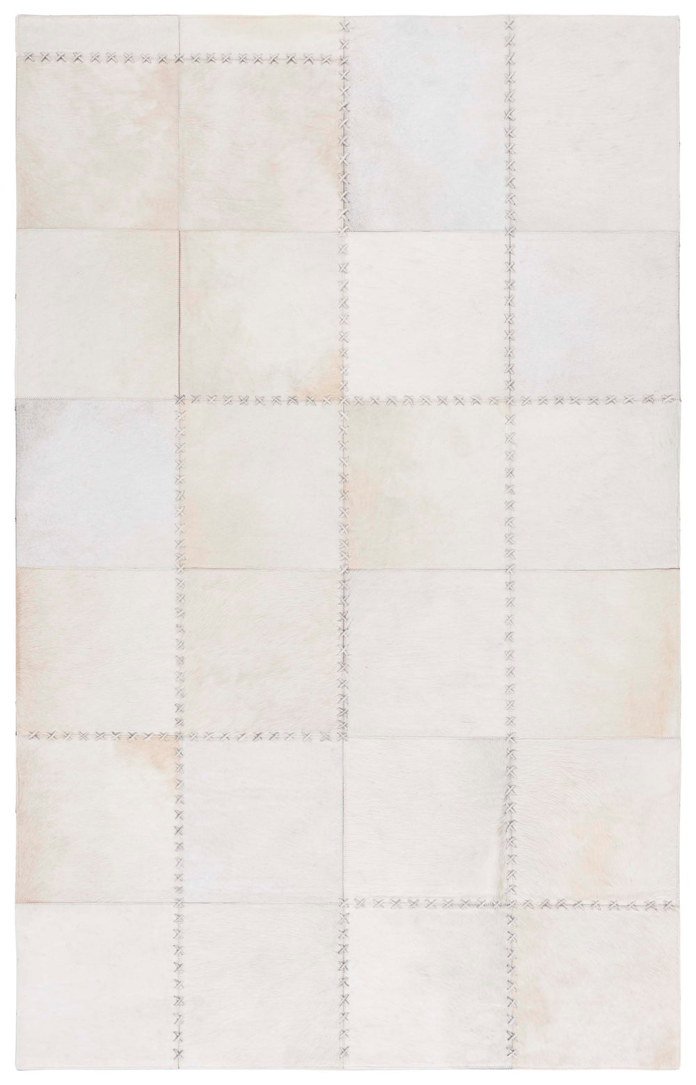 Safavieh Studio Leather Hand-Woven Area Rug 824A Beige – Geometric Rustic Lodge Design, Durable Artisan Craftsmanship 6'-0" x 9'-0" STL824A-6