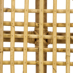 Safavieh Miroslava Woven Rattan Cube Stool Organic Bohemian Accent for Living Spaces STL9900A