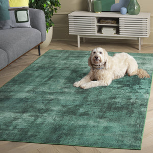 Safavieh Santa Monica 840y Luxurious Polyester Rug In Refreshing Green Hue For Modern Home Décor Green ,Light Green Polyester Stm840y-3