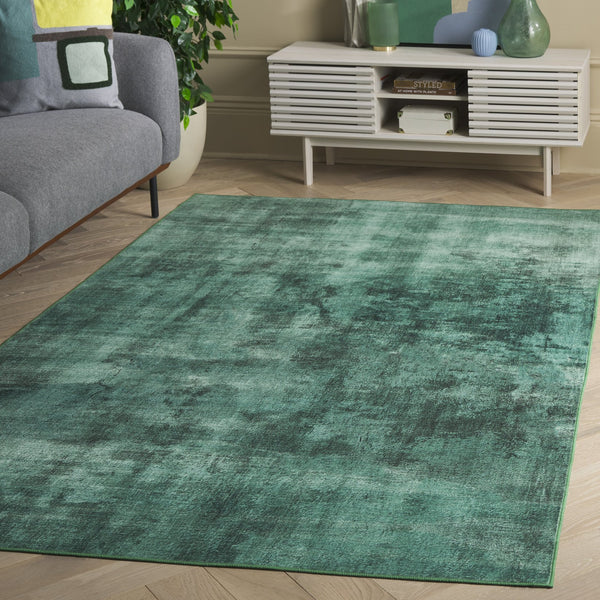 Safavieh Santa Monica 840y Luxurious Polyester Rug In Refreshing Green Hue For Modern Home Décor Green ,Light Green Polyester Stm840y-3