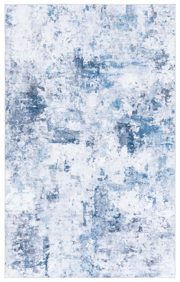 Safavieh Santa Monica 872a Ivory Blue Ivory ,Blue Polyester Stm872a-5