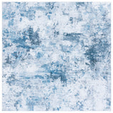 Safavieh Santa Monica 872a Ivory Blue Ivory ,Blue Polyester Stm872a-6sq