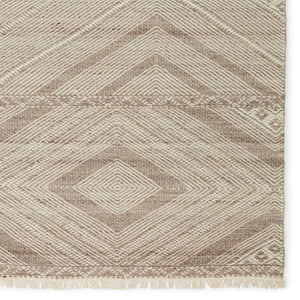 Jaipur Living Satori Suriya Moroccan Global Handmade Indoor Rug Taupe 9'x12'