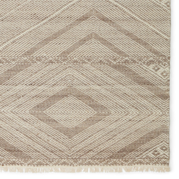 Jaipur Living Satori Suriya Moroccan Global Handmade Indoor Rug Taupe 9'x12'