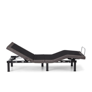 Malouf S655 Adjustable Base: Premium Features With Massage Motors, Smart Controls, And Snore Detection Tech Charcoal Charcoal Stmas655scab