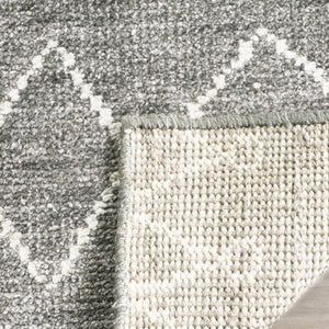 Safavieh Stone Wash Bamboo Silk Hand Knotted Rug Bohemian Geometric Accent for Modern Interiors STW312A-1SQ