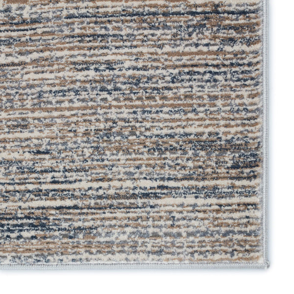 Jaipur Living Jaipur Living Pasque Abstract Runner Rug High-low Pile Navy Tan Hallway Accent RUG152865