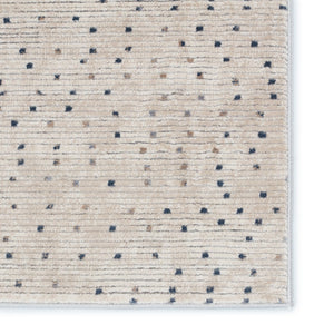 Jaipur Living Sundar Melora Sud03 Powerloomed Machinemade 60% Polypropylene 40% Polyester Contemporary Dots Indoor Rug Beige, Gray 60% Polypropylene 40% Polyester Rug152879