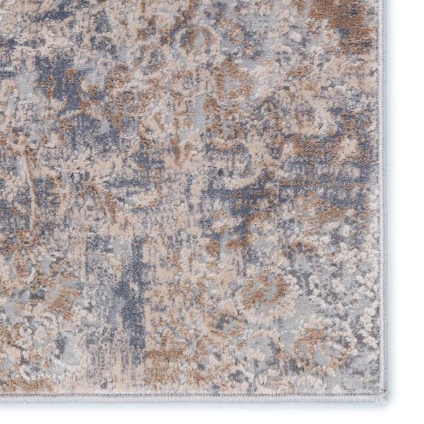 Jaipur Living Jaipur Living Distressed Medallion Runner Rug Neutral Carved Pile Hallway Accent RUG152886