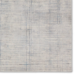 Jaipur Living Sundar Paolini Sud07 Powerloomed Machinemade 60% Polypropylene 40% Polyester Lines Stripes Indoor Rug Gray, Blue 60% Polypropylene 40% Polyester Rug155960