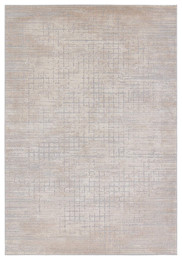Jaipur Living Jaipur Living Chamisa Abstract Grid Runner Rug Carved Pile Hallway Accent RUG155972