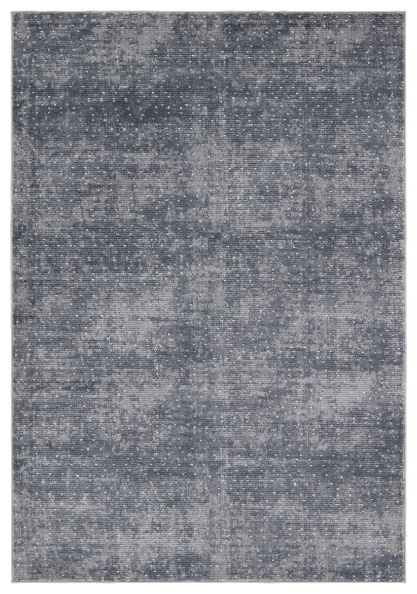 Jaipur Living Sundar Melora Sud10 Powerloomed Machinemade 60% Polypropylene 40% Polyester Abstract Dots Indoor Rug Blue, Cream 60% Polypropylene 40% Polyester Rug155978